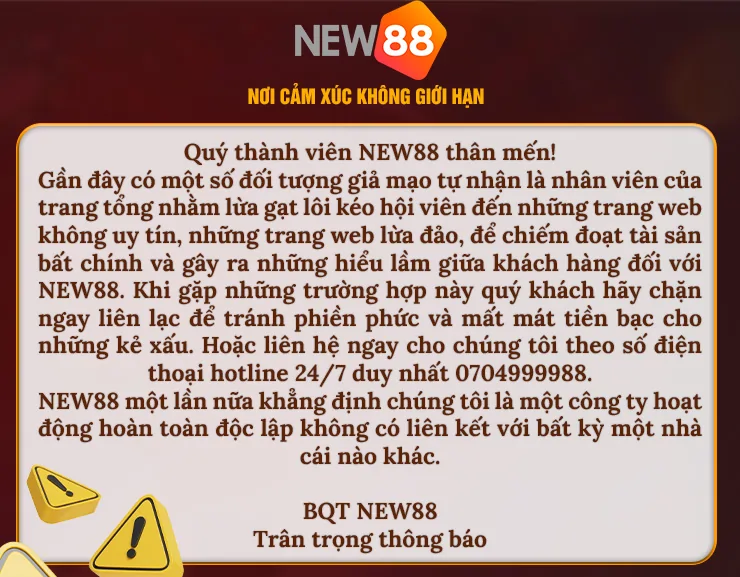 new88 canh bao lua dao